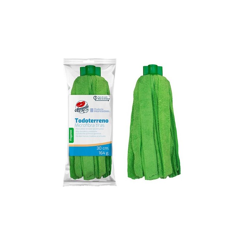 FREGONA VERDE MICROTIRAS  TODOTERRENO 164 GR